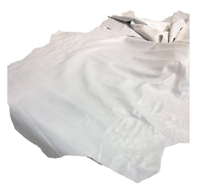 Off White Italian Lambskin shown in a full product view