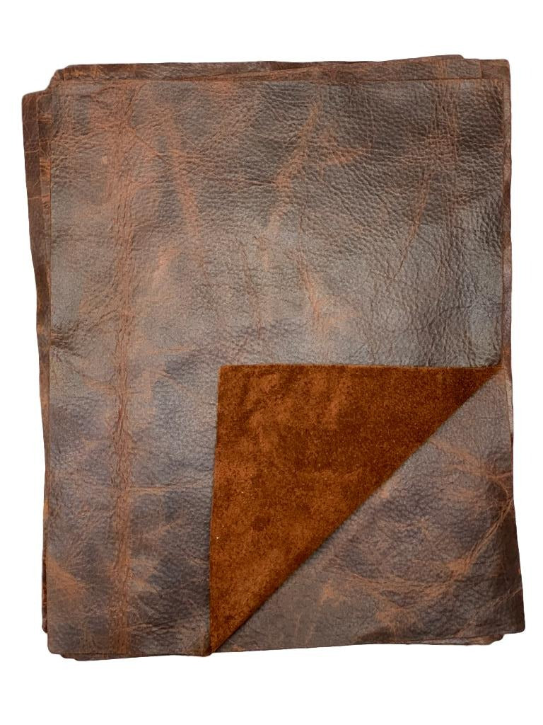 Cordovan Distressed Cow Leather Whole Hide (Upholstery Leather) – TanneryNYC