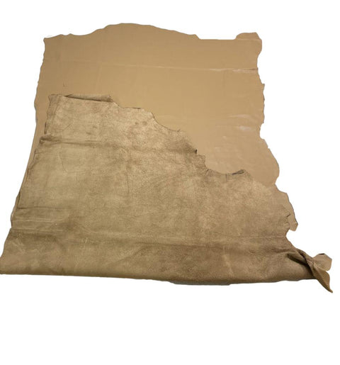Taupe Natural Grain Cowhide