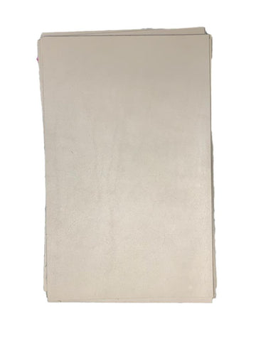 Nude Smooth Italian Calf Leather: 7.5" x 12" Pre-Cut Pieces