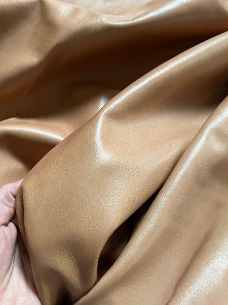 Camel Cow Leather Whole Hide (Unfinished Leather)