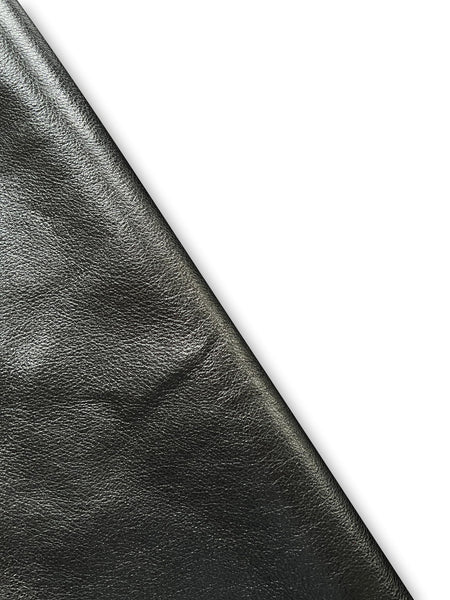 Gunmetal Metallic Cowhide Leather Skins