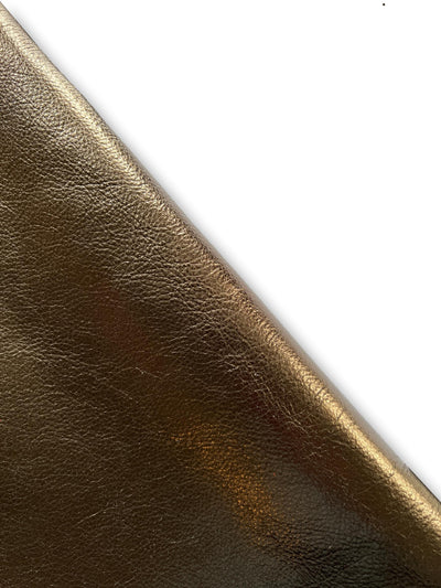 Metallic natural-grain cowhide shown in a full product view