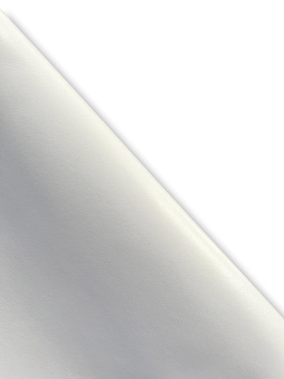 White Smooth Cowhide shown in a full product view
