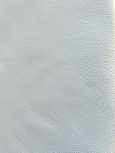 White Premium Upholstery Cowhide shown in a full product view