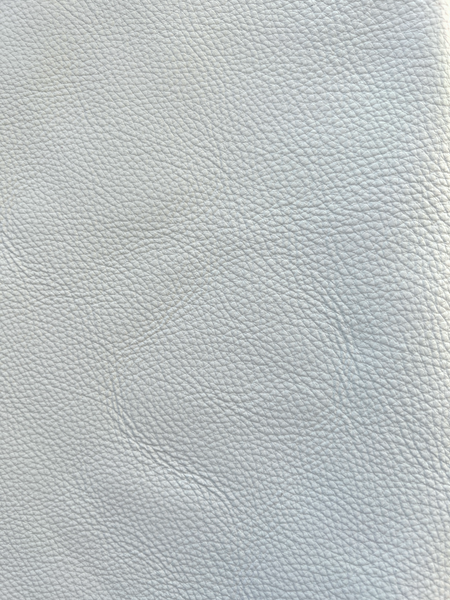 White Firenze Premium Upholstery Cow Leather Whole Hide