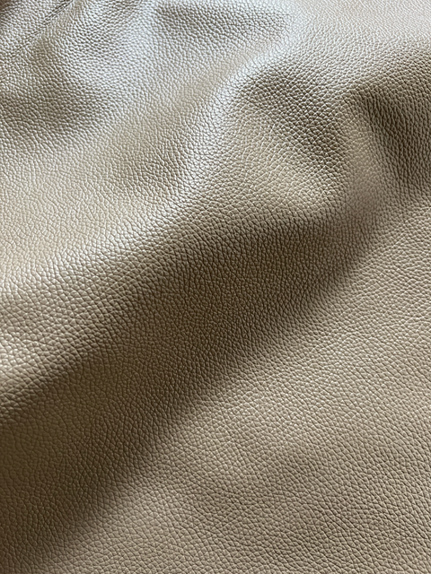 Taupe Classic Upholstery Cow Leather Whole Hide