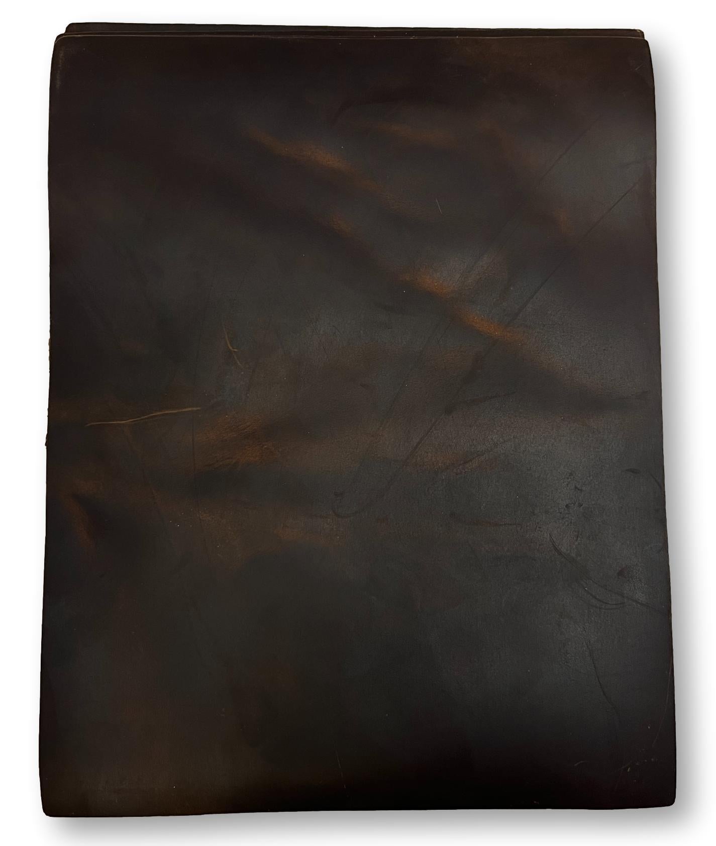 Mocha Brown Crazy Horse Cowhide Leather: 8.5" x 11" Pre Cut Pieces