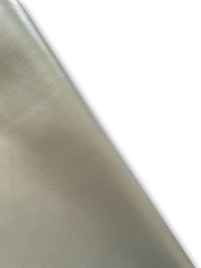 Silver Pearlized Italian Nappa Lambskin shown in a full product view